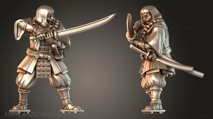 Sohei Monk Swordsman Disciplined