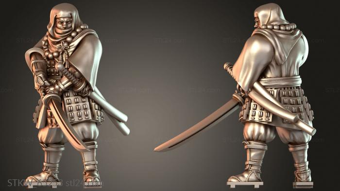 Sohei Monk Swordsman Masterful
