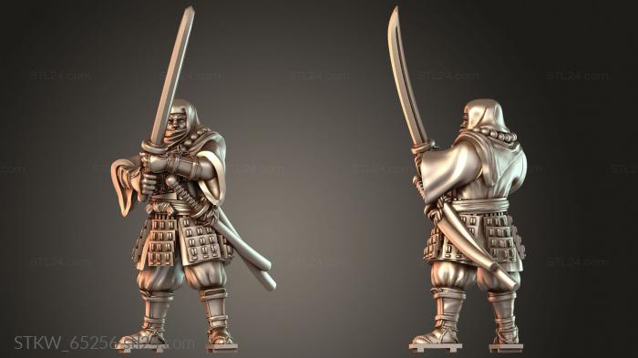 Sohei Monk Swordsman Wandering