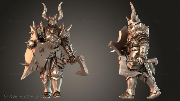 Soldier Axe Walk Hardened