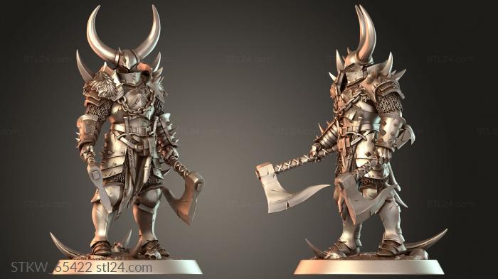 Soldier Dual Axe Chief
