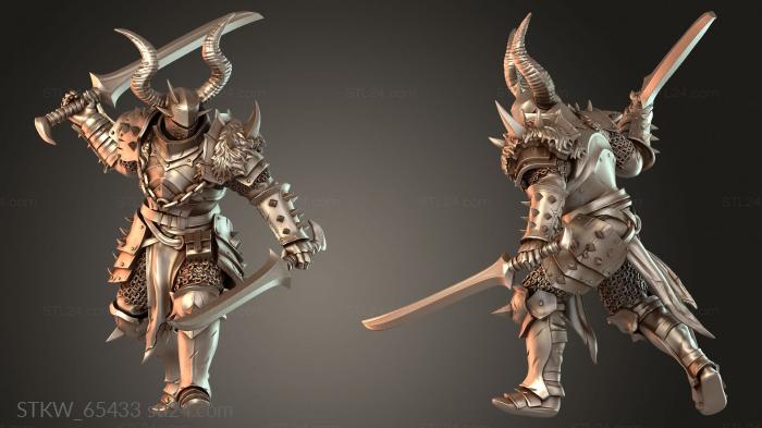 Soldier Dual Sword Attack Veteran