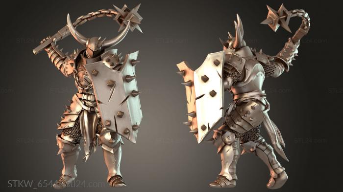 Soldier Flail Attack Fierce