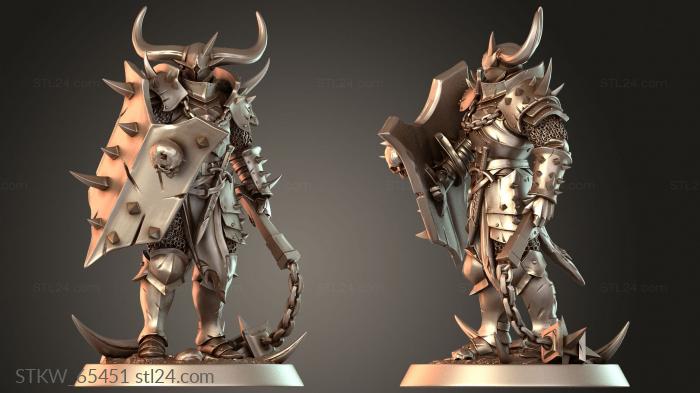 Soldier Flail Stand