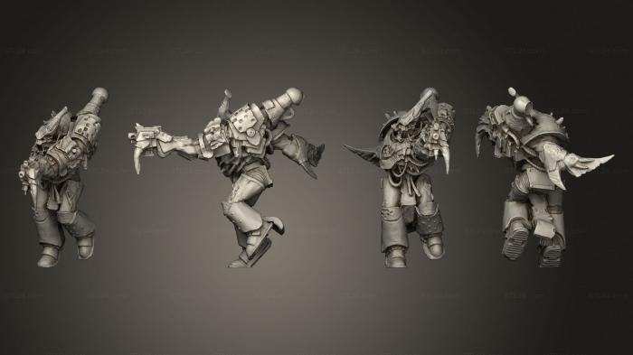 Military figurines (Gal Vorbak, STKW_6547) 3D models for cnc