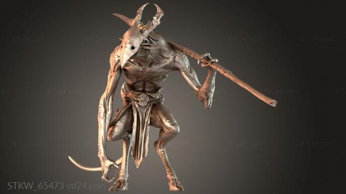 Soldier Spear Resting