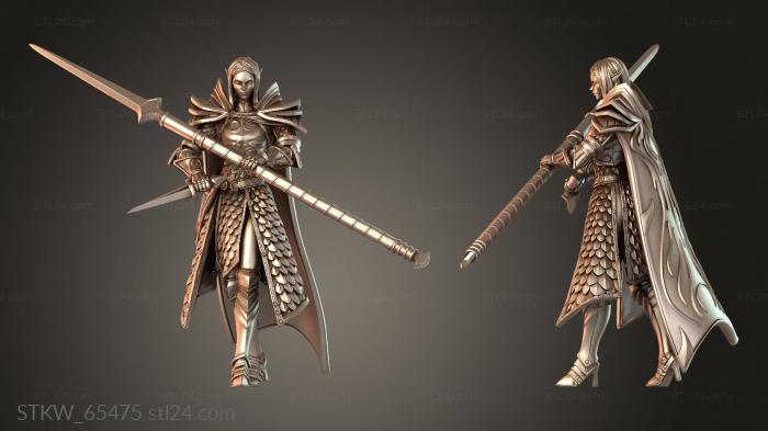 Soldier Spear Dagger Walk