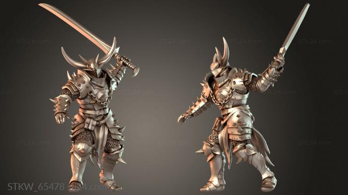 Soldier Sword Attack Fierce