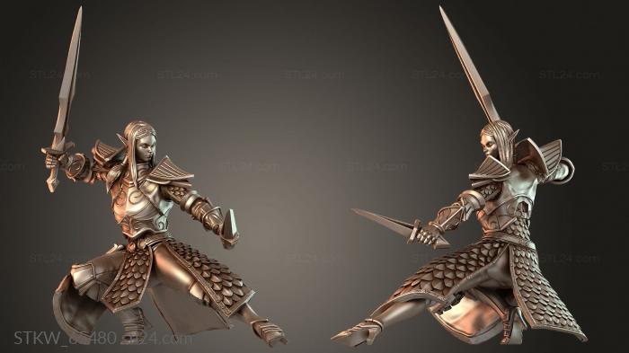 Soldier Sword Dagger Guard