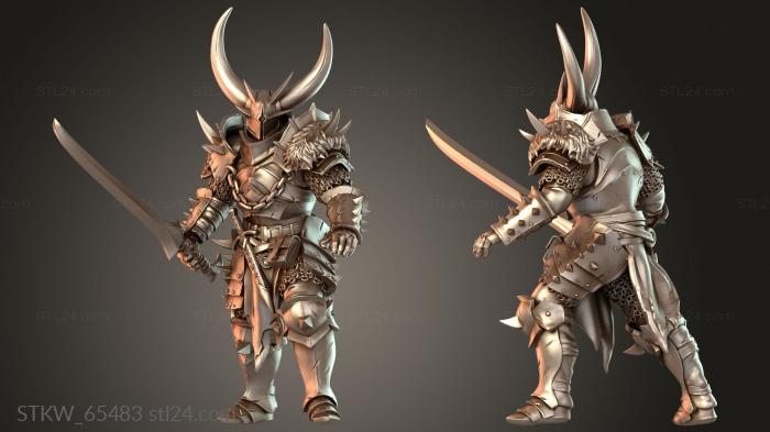 Soldier Sword Idle Chief