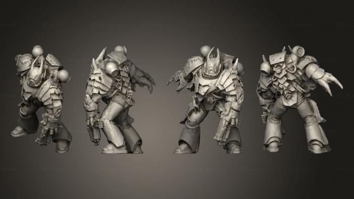 Military figurines (Gal Vorbak, STKW_6550) 3D models for cnc