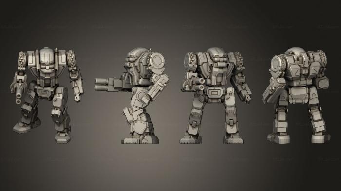 Military figurines (GAR Prime 4, STKW_6554) 3D models for cnc