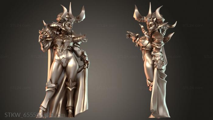 Sorceress Zelena with Weapon