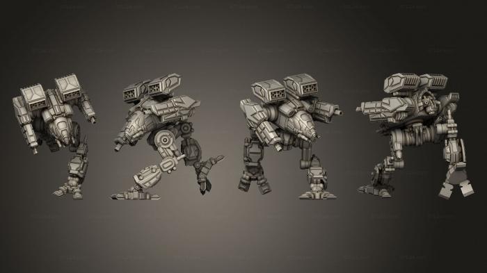 Military figurines (garmr mk ii run, STKW_6558) 3D models for cnc