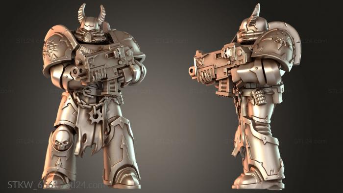 Space Warrior with Gun CSM Legionnaire
