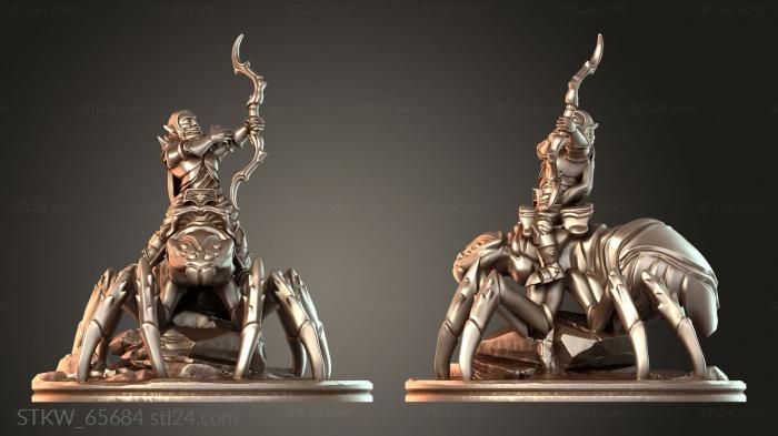 Spider Mounted Warrior