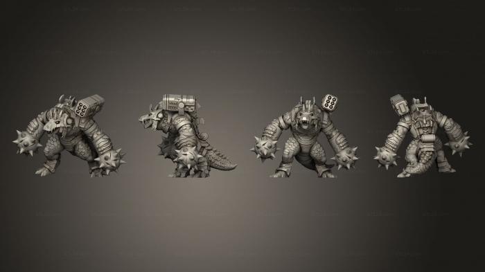 Military figurines (Gators 2 Bludgeons, STKW_6576) 3D models for cnc