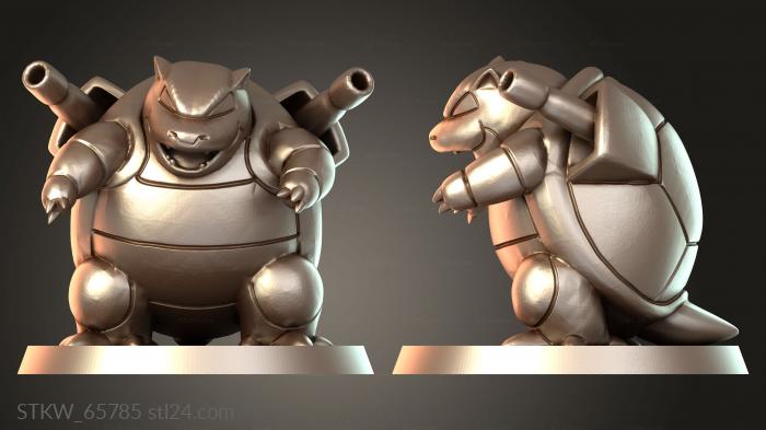 Squirtle Wartortle Blastoise Pokémon Evolution