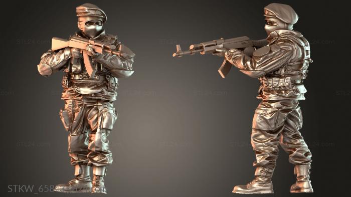 Standing AKM Soldier
