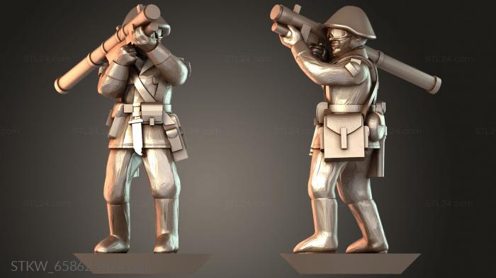 Standing Fire Strela Launcher