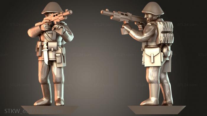 Standing with Grenade Launcher