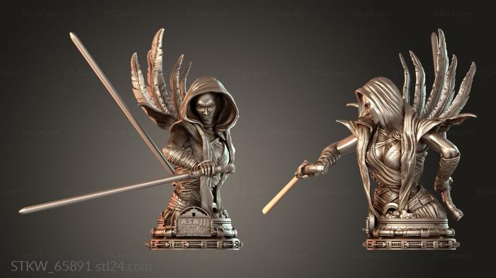 Star Wars Asajj Ventress Bust