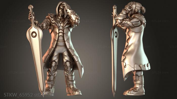 Stinger Renard Cyberpunk Samurai Idle Form