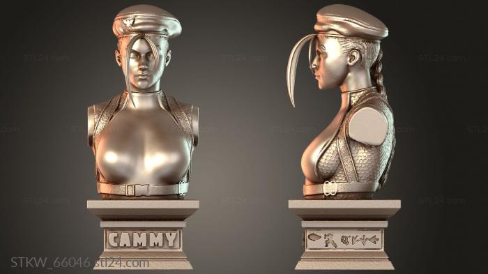 Street Fighter Bust Cammy