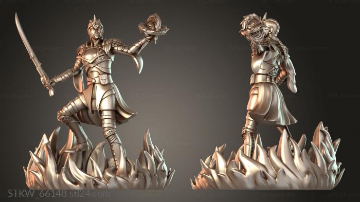 Sun Elves Fire Blazing