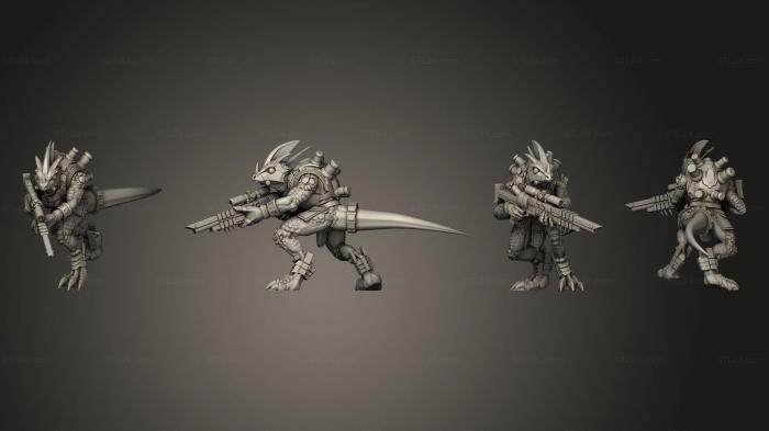 Military figurines (Geckos 2 Sniper 1, STKW_6626) 3D models for cnc