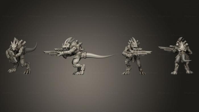 Military figurines (Geckos 3 Sniper 1, STKW_6628) 3D models for cnc