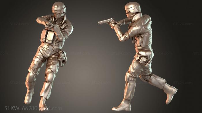 Рыцарь пистолета SWAT