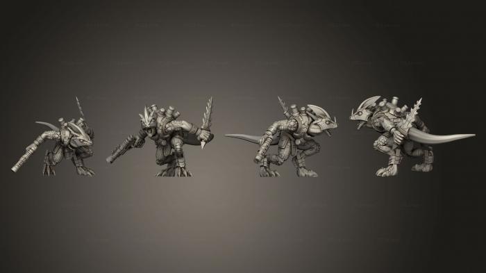 Military figurines (Geckos 5 Dagger 1, STKW_6632) 3D models for cnc