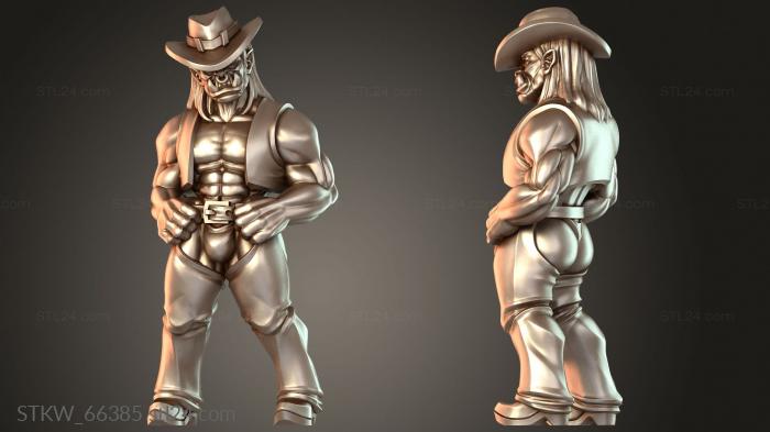 Swords For Hire Orc Cowboy