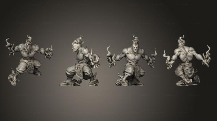Military figurines (Genasi, STKW_6639) 3D models for cnc