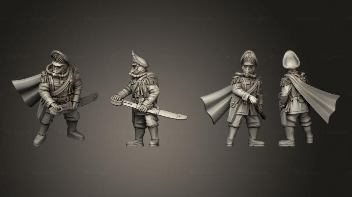 Military figurines (general franz 2, STKW_6651) 3D models for cnc