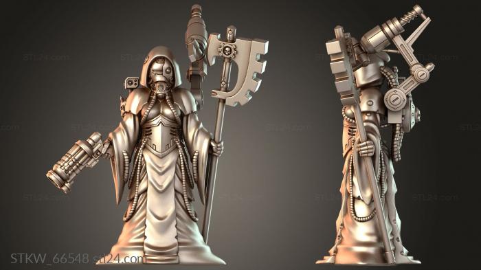 Tech Priest Female with Axe