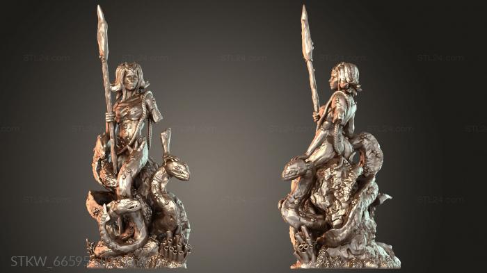 Tempest Siren Statue Enchantress