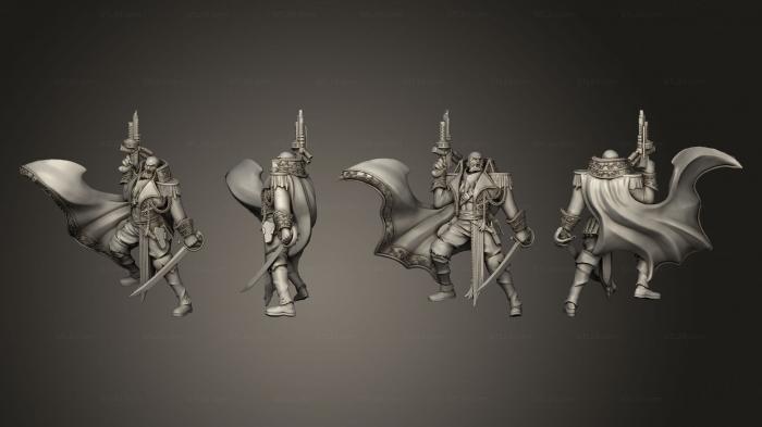 Military figurines (General von Krugenstein, STKW_6668) 3D models for cnc