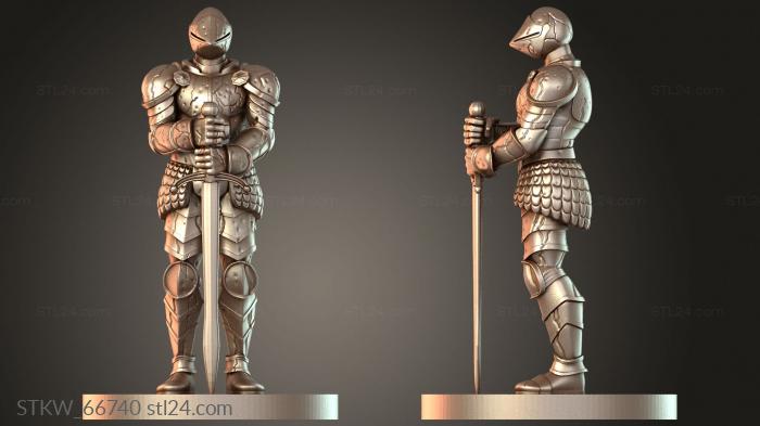 Terrain Furniture Knight stone