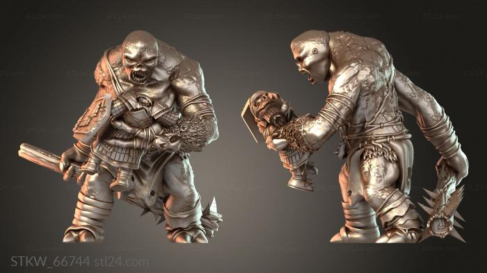 Terror Realm Troll with Club
