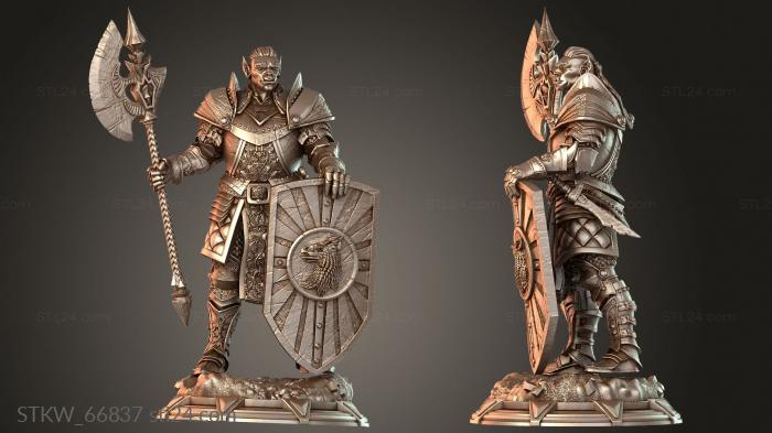 The Dragon Pact Noble Orc Knight Trenon