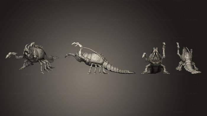 Military figurines (Giant Thermal Shrimp Attacking Large, STKW_6685) 3D models for cnc