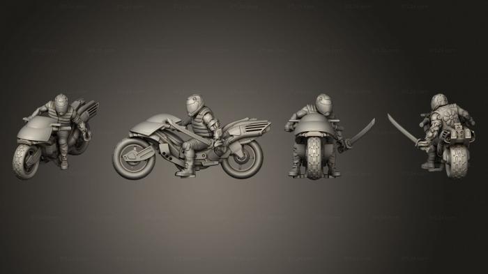 Military figurines (Ginji Kawasaki, STKW_6697) 3D models for cnc