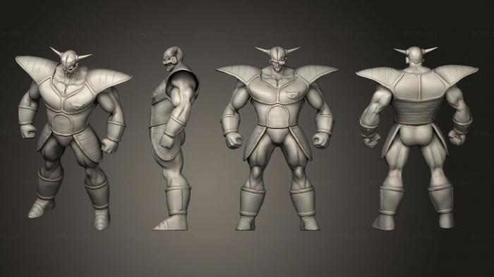 Military figurines (Ginyu, STKW_6699) 3D models for cnc
