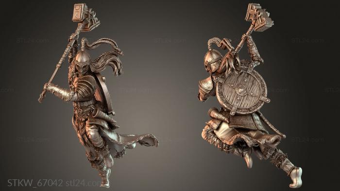 Thyra The Conqueror With Helmet