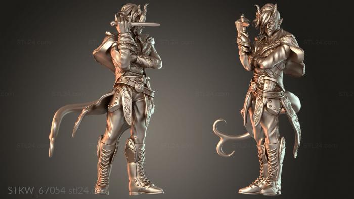 Tiefling Adventurer dagger