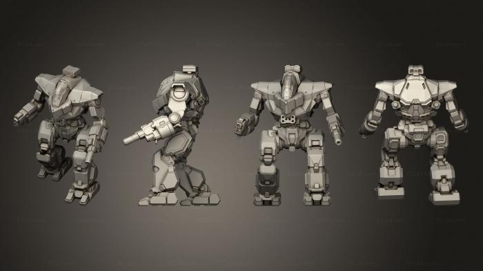 Military figurines (GLT 3 N 6, STKW_6713) 3D models for cnc