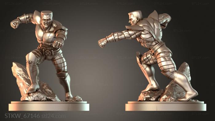 Military figurines (Titanium Daddy, STKW_67146) 3D models for cnc