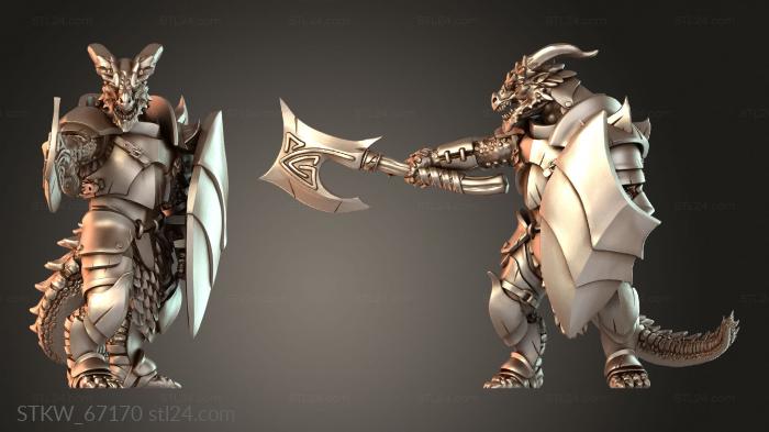 Titans Adventures Dragonborn Warrior